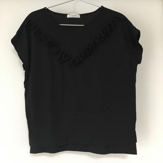 ナチュラルクチュール(natural couture)のフリンジ付きTシャツ(Tシャツ(半袖/袖なし))