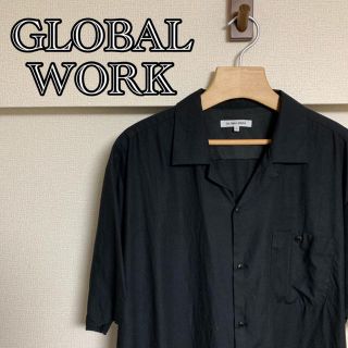 グローバルワーク(GLOBAL WORK)のGLOBAL WORK オープンカラーシャツ L(シャツ)