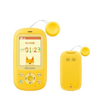 エヌティティドコモ(NTTdocomo)のドコモ キッズケータイ F03-J 新品未使用品(携帯電話本体)