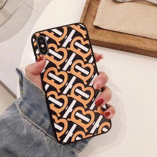 バーバリー(BURBERRY)のiPhoneXS専用モノグラム柄(iPhoneケース)