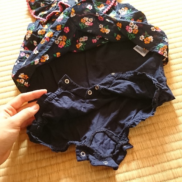 babyGAP(ベビーギャップ)のbabygap＊カバーオール/ロンパース キッズ/ベビー/マタニティのキッズ服女の子用(90cm~)(その他)の商品写真