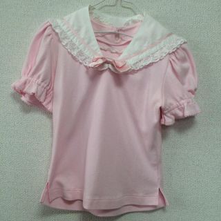 ベイビーザスターズシャインブライト(BABY,THE STARS SHINE BRIGHT)のベイビー ♡ セーラートップス(Tシャツ(半袖/袖なし))