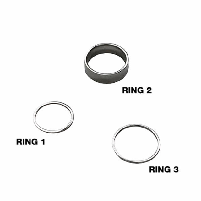 Supreme(シュプリーム)のRING SET - M SIZE sTeaL meaning メンズのアクセサリー(リング(指輪))の商品写真