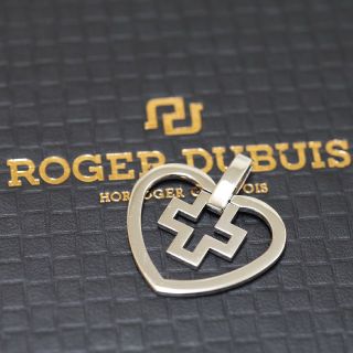 ロジェデュブイ(ROGER DUBUIS)のロジェデュブイ ROGER DUBUIS ハート×クロス  K18 WG 希少(その他)