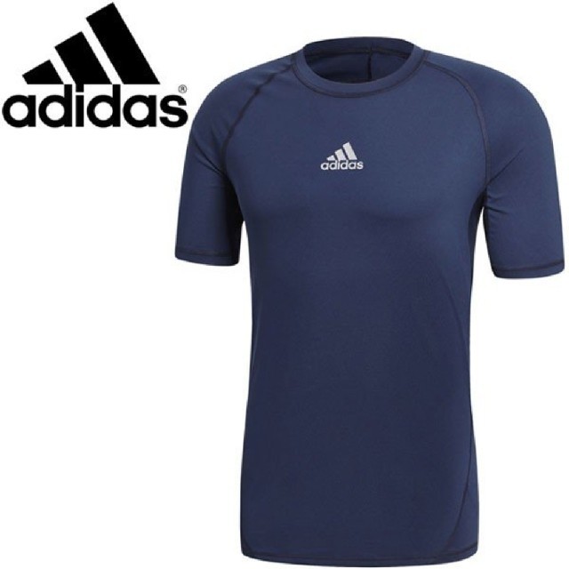 adidas(アディダス)の新品　adidasメンズALPHASKIN TEAM 半袖(Sサイズ) メンズのトップス(Tシャツ/カットソー(半袖/袖なし))の商品写真