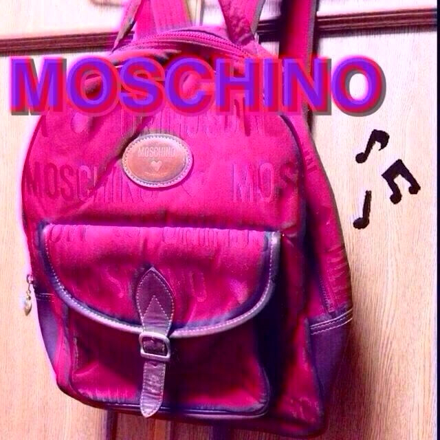 MOSCHINO(モスキーノ)のMOSCHINO ロゴリュック レディースのバッグ(リュック/バックパック)の商品写真