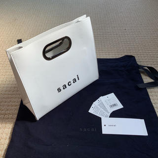 サカイ(sacai)の国内バーニーズ購入未使用品 19SS Sacai サカイ ショッパーズバッグ今期(ハンドバッグ)
