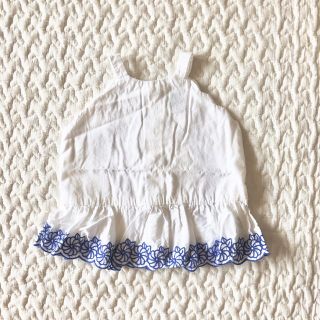 ラルフローレン(Ralph Lauren)のJANIE AND JACK 刺繍ブラウス 3-6m(シャツ/カットソー)