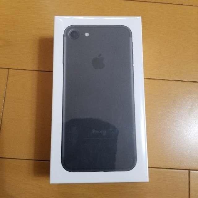 iPhone7 ブラック2台セットスマホ/家電/カメラ