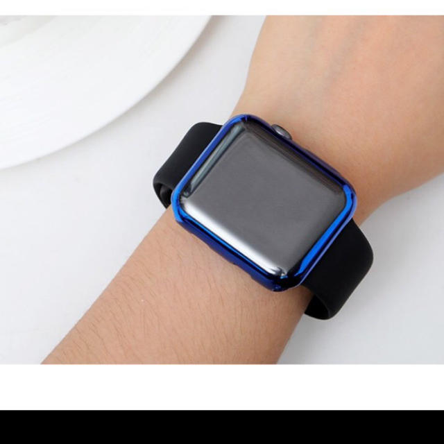 Apple Watch(アップルウォッチ)のApple Watch series4 全面保護 ソフトケース 【44mm専用】 メンズの時計(腕時計(デジタル))の商品写真