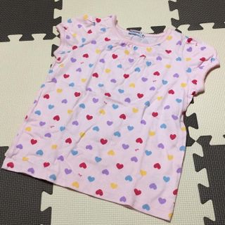 ミキハウス(mikihouse)のミキハウス♡ハートドット柄Tシャツ♡110(Tシャツ/カットソー)