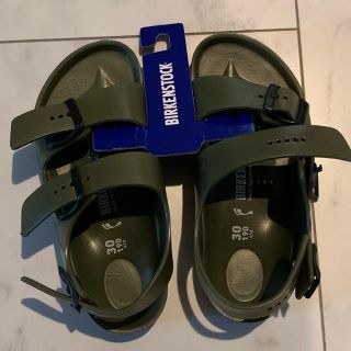 ビルケンシュトック(BIRKENSTOCK)の値下げ！ビルケンシュトック サンダル 30(19cm) カーキ(サンダル)