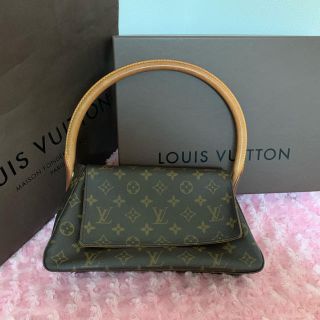 ルイヴィトン(LOUIS VUITTON)のルイヴィトン ミニルーピング バッグ モノグラ LOUIS VUITTO(ハンドバッグ)