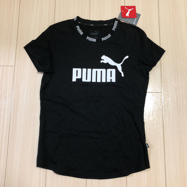 PUMA(プーマ)のPUMA♡ロゴTシャツ♡新品タグ付き 値下げ レディースのトップス(Tシャツ(半袖/袖なし))の商品写真