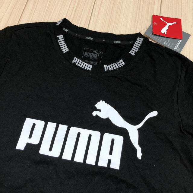 PUMA(プーマ)のPUMA♡ロゴTシャツ♡新品タグ付き 値下げ レディースのトップス(Tシャツ(半袖/袖なし))の商品写真