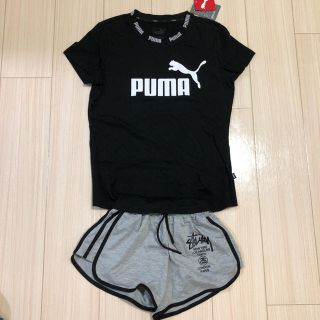 プーマ(PUMA)のPUMA♡ロゴTシャツ♡新品タグ付き 値下げ(Tシャツ(半袖/袖なし))