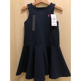 ポロラルフローレン(POLO RALPH LAUREN)の♪新品♪ ラルフローレン パリのアウトレットで購入 可愛いフリルワンピース 4T(ワンピース)