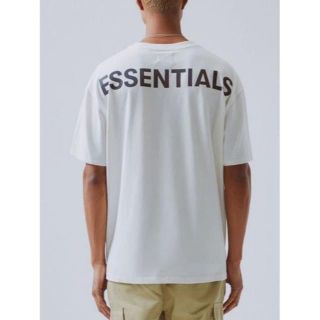 フィアオブゴッド(FEAR OF GOD)の19FW★FOG ESSENTIALS★Boxy T-Shirt ホワイト［L］(Tシャツ/カットソー(半袖/袖なし))