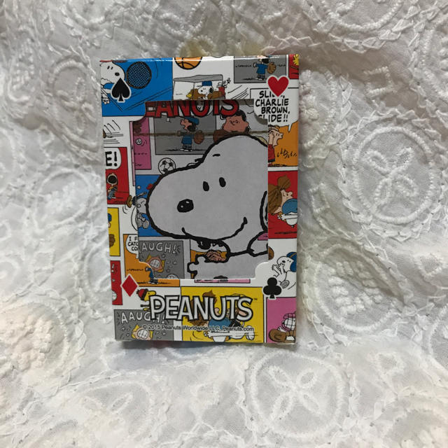 SNOOPY(スヌーピー)のスヌーピー トランプ エンタメ/ホビーのテーブルゲーム/ホビー(トランプ/UNO)の商品写真