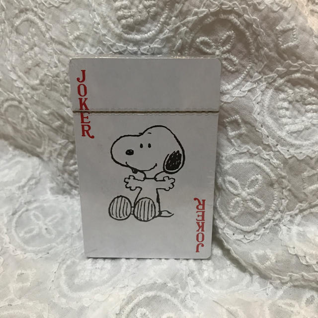 SNOOPY(スヌーピー)のスヌーピー トランプ エンタメ/ホビーのテーブルゲーム/ホビー(トランプ/UNO)の商品写真