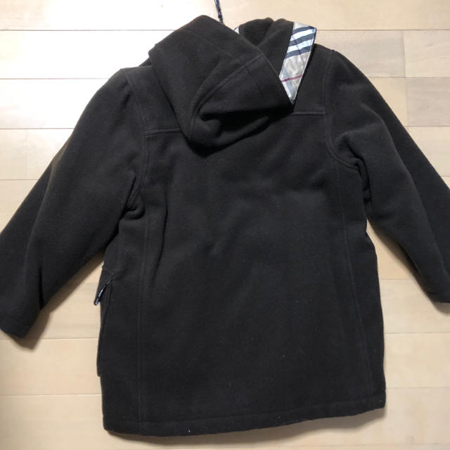 BURBERRY(バーバリー)のBURBERRY ブラウンダッフルコート キッズ/ベビー/マタニティのキッズ服女の子用(90cm~)(コート)の商品写真