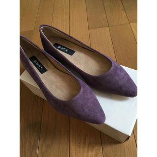 ナノユニバース(nano・universe)のナノユニバース やわらかフラットパンプス size37(ハイヒール/パンプス)