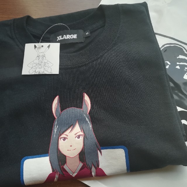 Sサイズ 黒色※ XLARGE×SUMMER WARS Tシャツ  ナツキメンズ