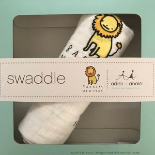 新品aden+anais エイデンアンドアネイ　スワドル　バーニーズニューヨーク