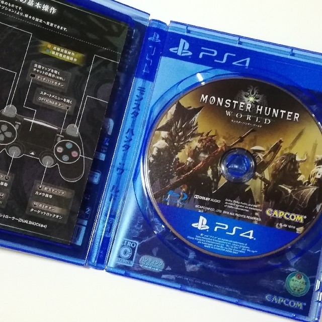 PS4モンスターハンターワールド エンタメ/ホビーのゲームソフト/ゲーム機本体(家庭用ゲームソフト)の商品写真