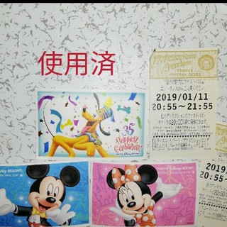 ディズニー(Disney)のディズニー　使用済パスポート(その他)