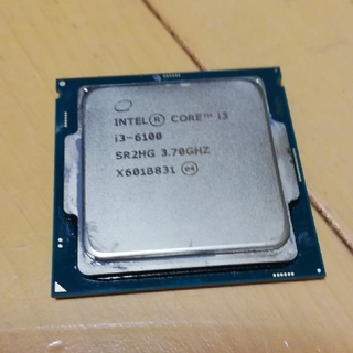 intel cpu core i3 6100(PCパーツ)