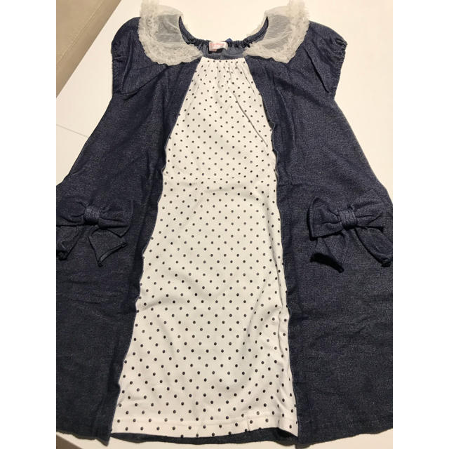 Shirley Temple(シャーリーテンプル)の⭐︎ワンピース 140size キッズ/ベビー/マタニティのキッズ服女の子用(90cm~)(ワンピース)の商品写真