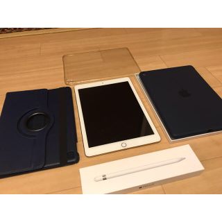 アイパッド(iPad)のipad pro 9.7 ゴールド 128 apple pencil セット(タブレット)