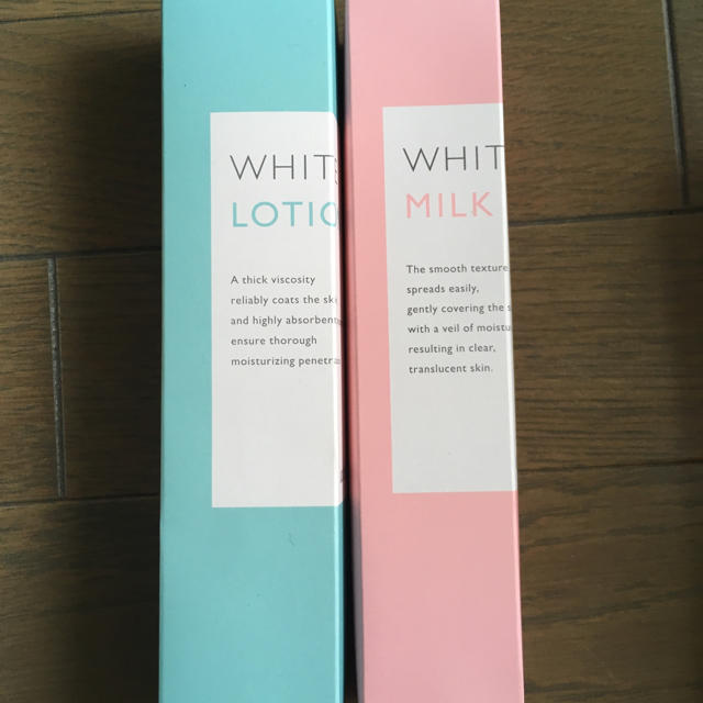 ミュゼプラチナム ホワイトローション/ホワイトミルク コスメ/美容のボディケア(ボディローション/ミルク)の商品写真