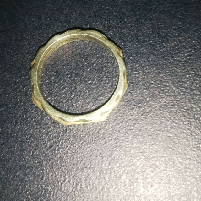 手作り指輪シルバー、10金 レディースのアクセサリー(リング(指輪))の商品写真