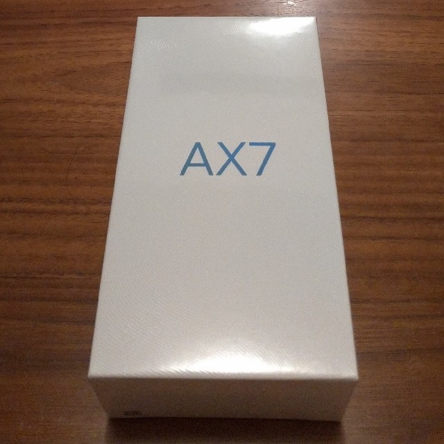 OPPO AX7 ゴールド 新品 未開封 SIMフリー