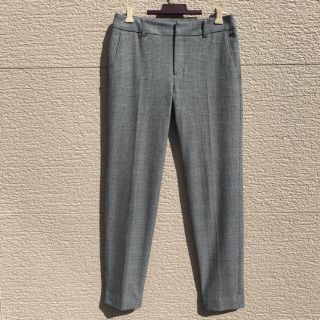 ユナイテッドアローズグリーンレーベルリラクシング(UNITED ARROWS green label relaxing)の美品 ユナイテッドアローズ パンツ レディース ストレッチ 白 黒 グレー 36(カジュアルパンツ)