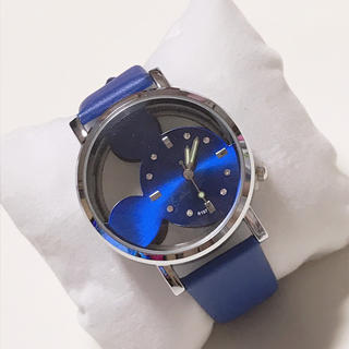 ♡ミッキー  腕時計♡ かわいい☆ 色違いでお揃にも★ ブルー(腕時計)