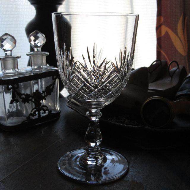 アンティークバカラ 1916年「62 taille 6073」ワイングラス - グラス