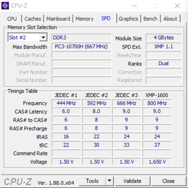 Buffalo(バッファロー)のBUFFALO DDR3-1600 8GB 4GBx2 スマホ/家電/カメラのPC/タブレット(PCパーツ)の商品写真