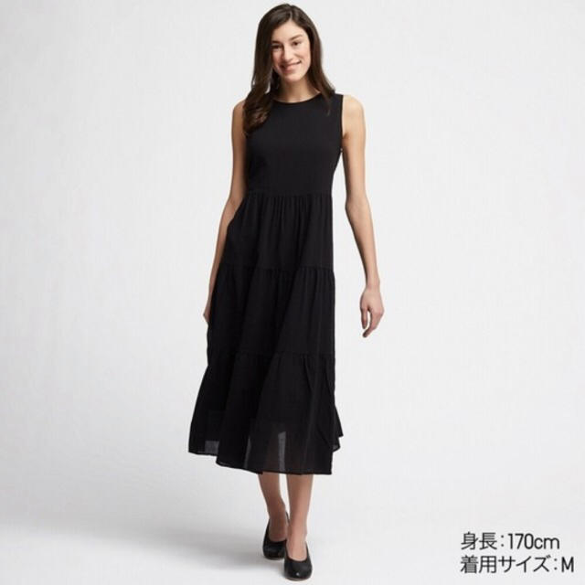 UNIQLO(ユニクロ)のさっちゃん様 専用 レディースのワンピース(ロングワンピース/マキシワンピース)の商品写真