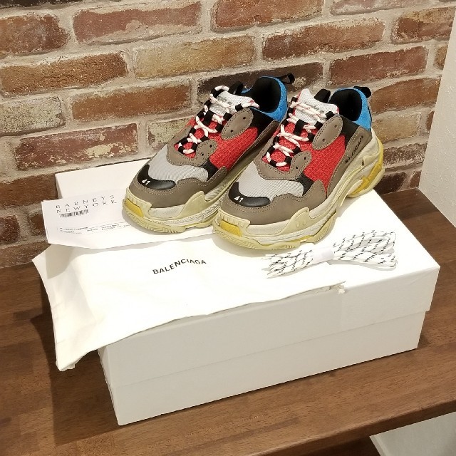 BALENCIAGA☆Triple S トリプルSバレンシアガジヨン登坂岩田