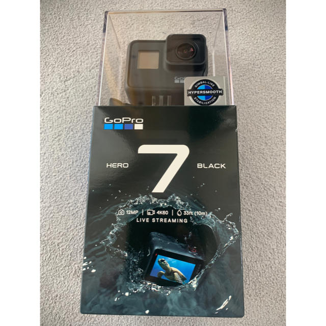 新品未開封】GoPro HERO7 Black CHDHX-701-FW ビデオカメラ ...