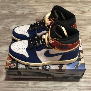 ナイキ(NIKE)のair jordan 1 retro hi NRG union 27.5cm (スニーカー)