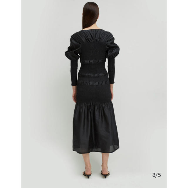 toteme☆トーテム☆ Coripe dress black dress www.krzysztofbialy.com