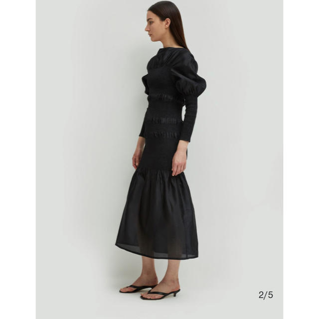 toteme☆トーテム☆ Coripe dress black dress www.krzysztofbialy.com