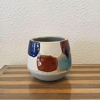 ●Trapezoid POT -Blue TYPE-  No.36(雑貨)