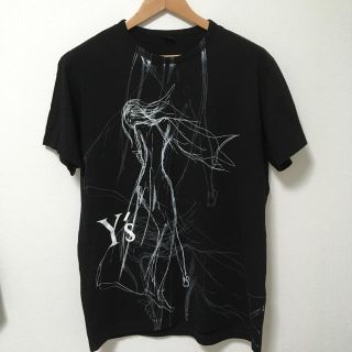 ヨウジヤマモト(Yohji Yamamoto)のy's  女性 T-shirt yohji yamamoto size4(Tシャツ/カットソー(半袖/袖なし))