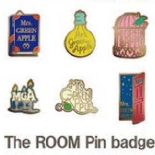 Mrs.GREEN APPLE The ROOM ピンバッジ 6種セットの通販 by