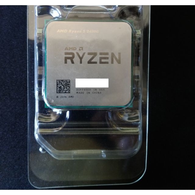 AMD CPU Ryzen 5 2400G バルク スマホ/家電/カメラのPC/タブレット(PCパーツ)の商品写真